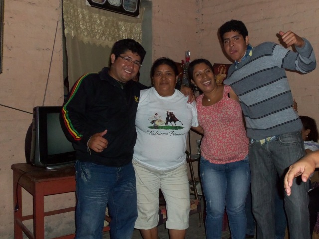 partying with Peruvians in Chulucanas